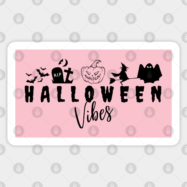 Hallowen Vibes Sticker by M.Y